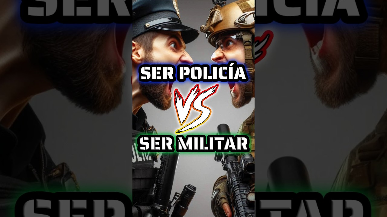 SER POLICIA vs SER MILITAR 🤔 #shorts #policia #sedena #semar