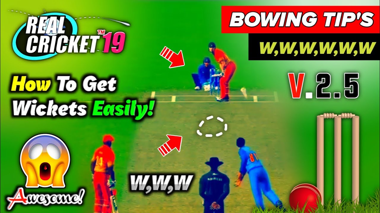 Real Cricket 19 Bowling Trick | 100% Working W,W,W | How To Take Wickets Easily in Hindi