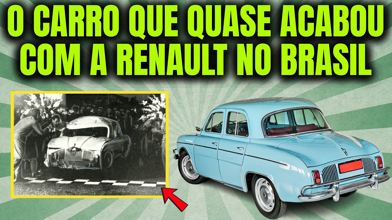 Renault Dauphine  : O carro que fez o brasileiro perder a paciência e virar motivo de piada