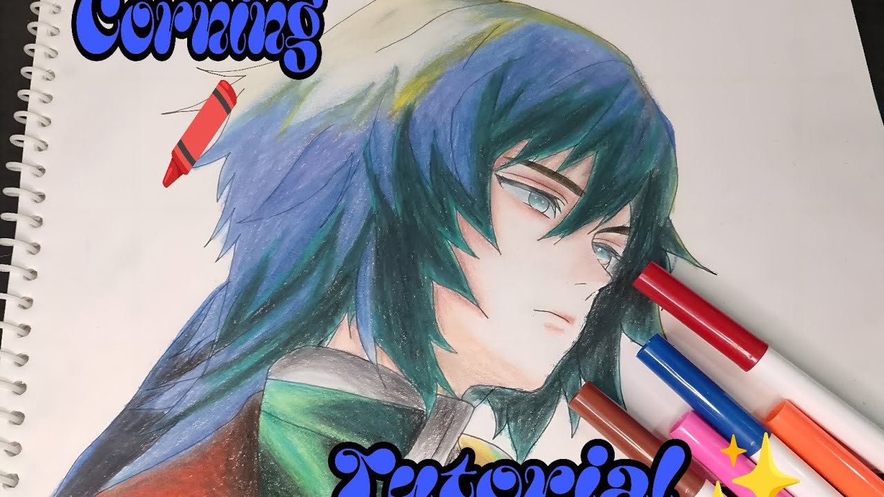Drawing of Tomioka Giyu ~ From Demon slayer ~ 