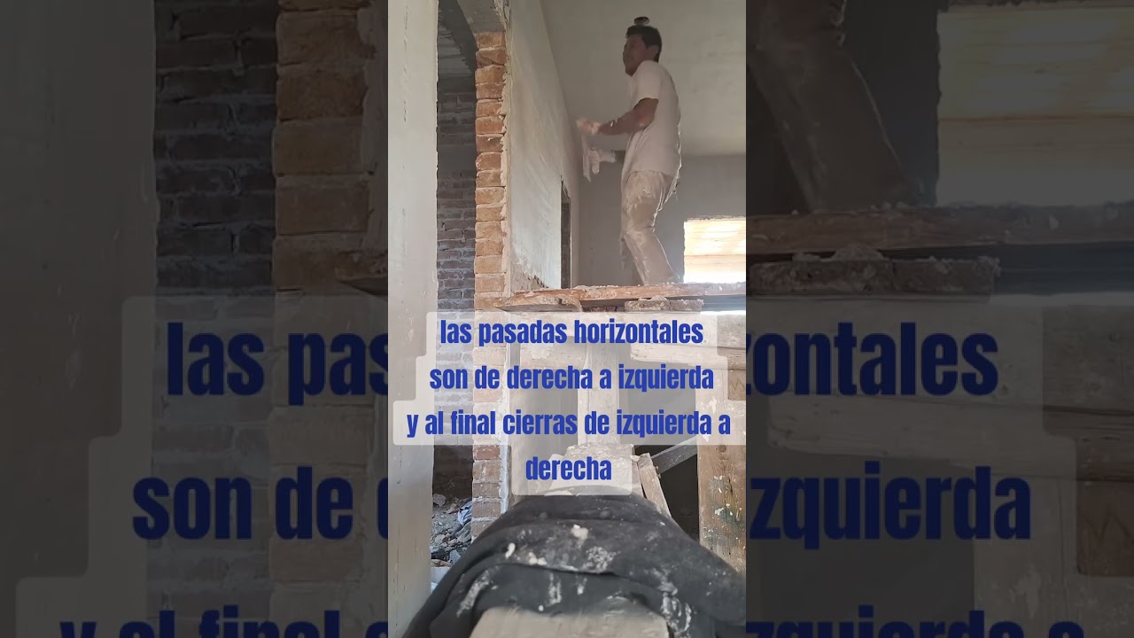 Como afinar yeso o dar terminado de yeso muestreado 