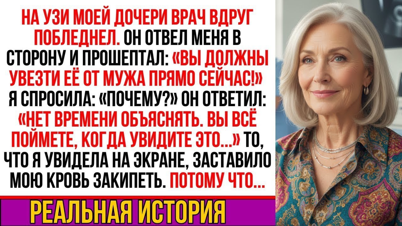 Врач увидел УЗИ моей дочери и умолял меня забрать её от мужа… Я даже не ожидала такой правды…