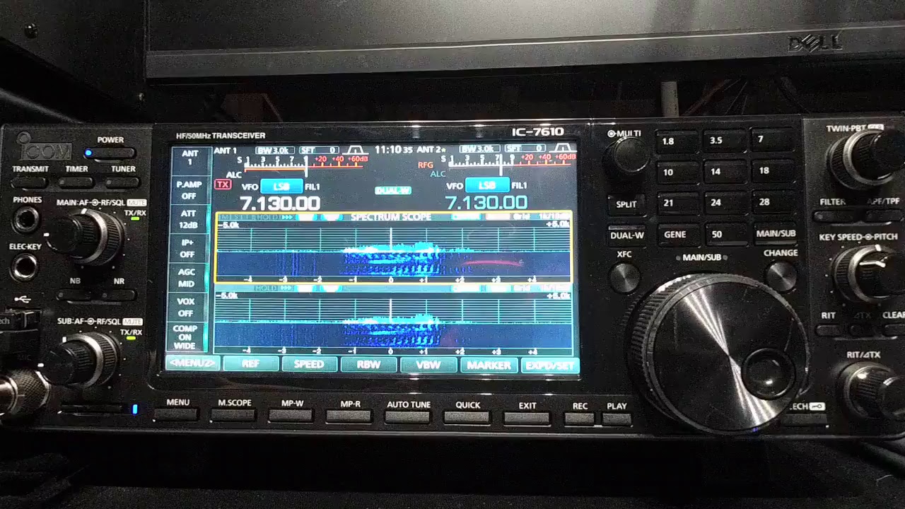 IC-7610 Dual Receivers 7130 DX Net 15-1-2018