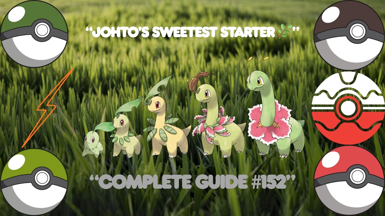 The COMPLETE Chikorita Pokédex Database 🌿 | Every Fact, Evolution, Stats & Secrets Revealed!