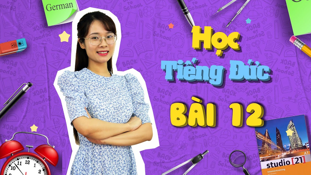 Học Tiếng Đức A1 Sơ Cấp Online - B&agrave;i 12 Cơ Thể v&agrave; Sức Khoẻ