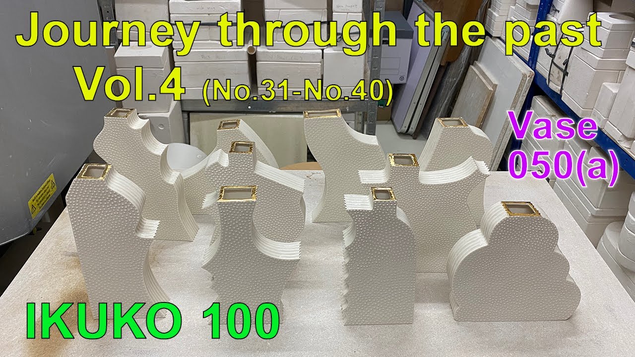 IKUKO100 Porcelain vase No.50 (a) 