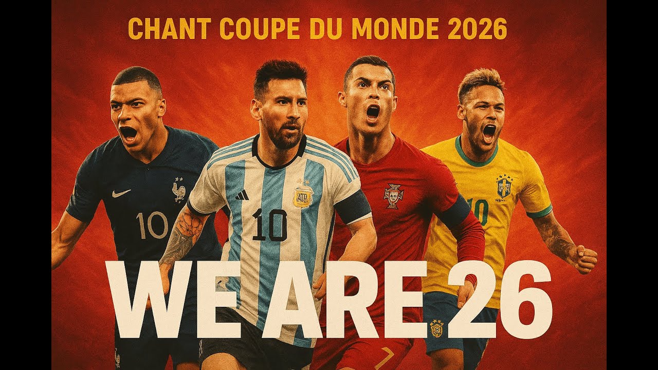 Chant Coupe du Monde 2026 – We Are 26, La Chair de Poule Garantie