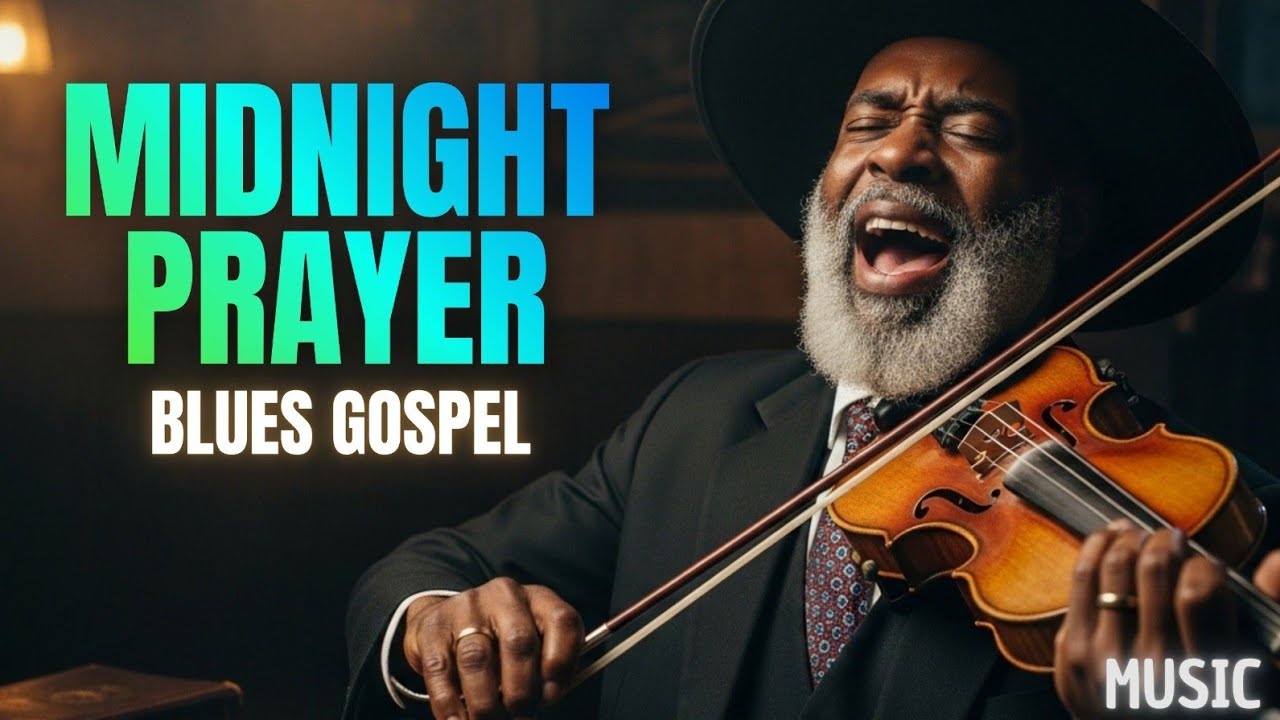 Night Prayer: Gospel Blues with Violin for the Weary Soul, Comfort and Spiritual Rest