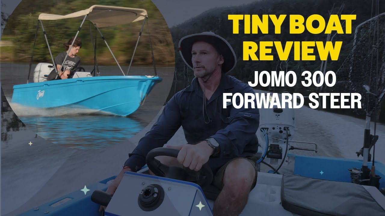 The BEST Tiny Boat? - Jomo 300, Side Console Poly Boat REVIEW