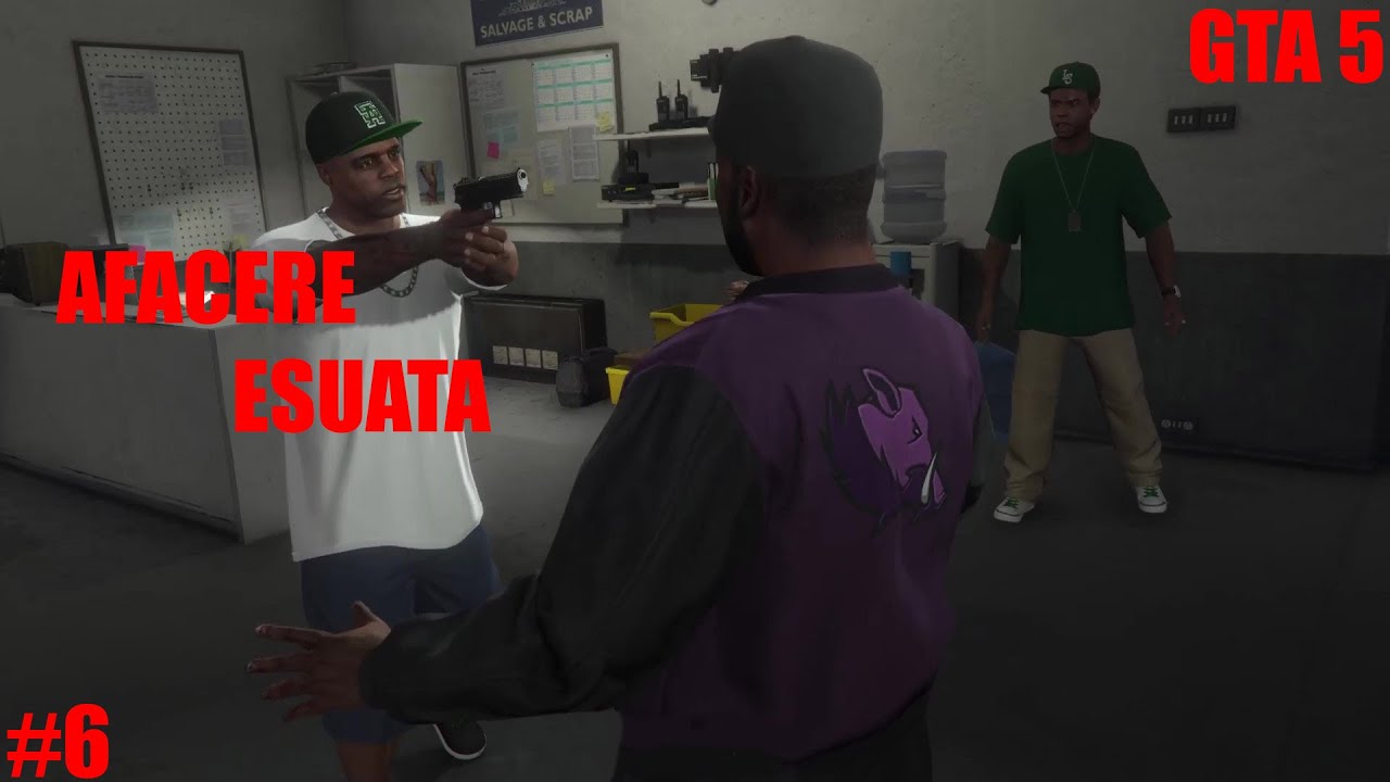 AFACERE ESUATA | GRAND THEFT AUTO 5 STORY MODE #6