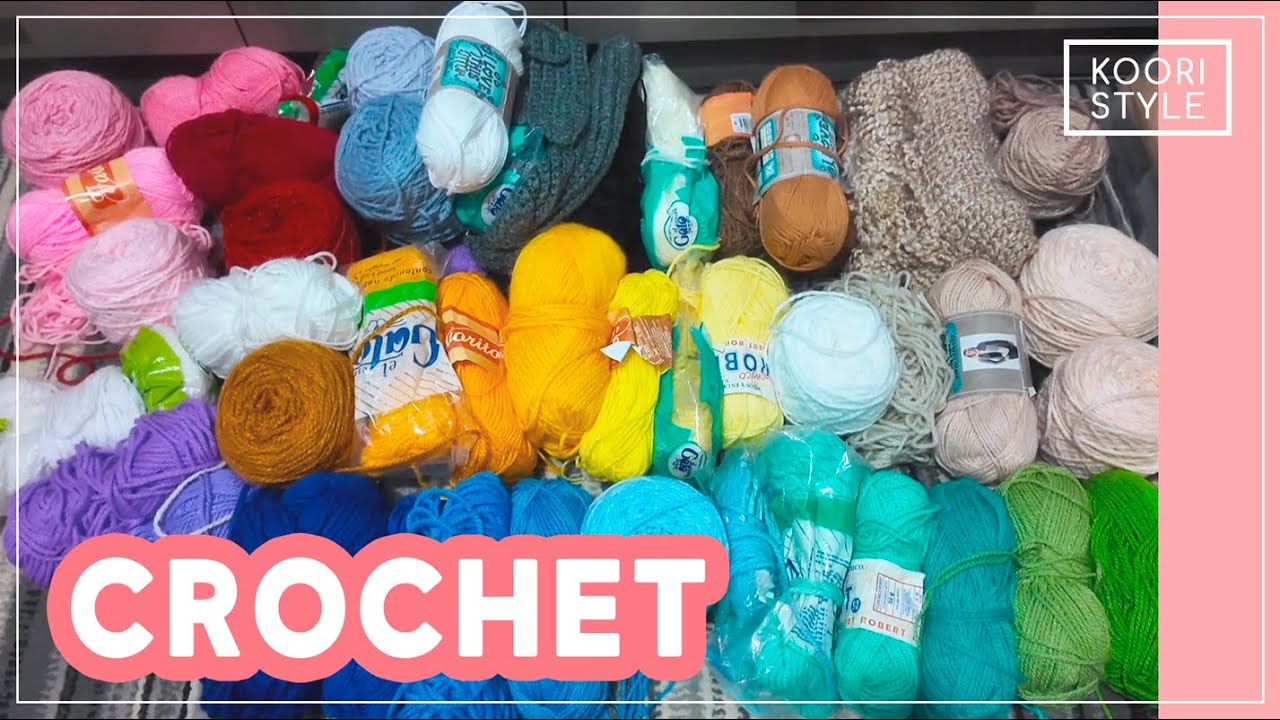 Crocheting A Rug & Desk Mat: Using All My Yarn Stash 🧶✨ •ᴗ•