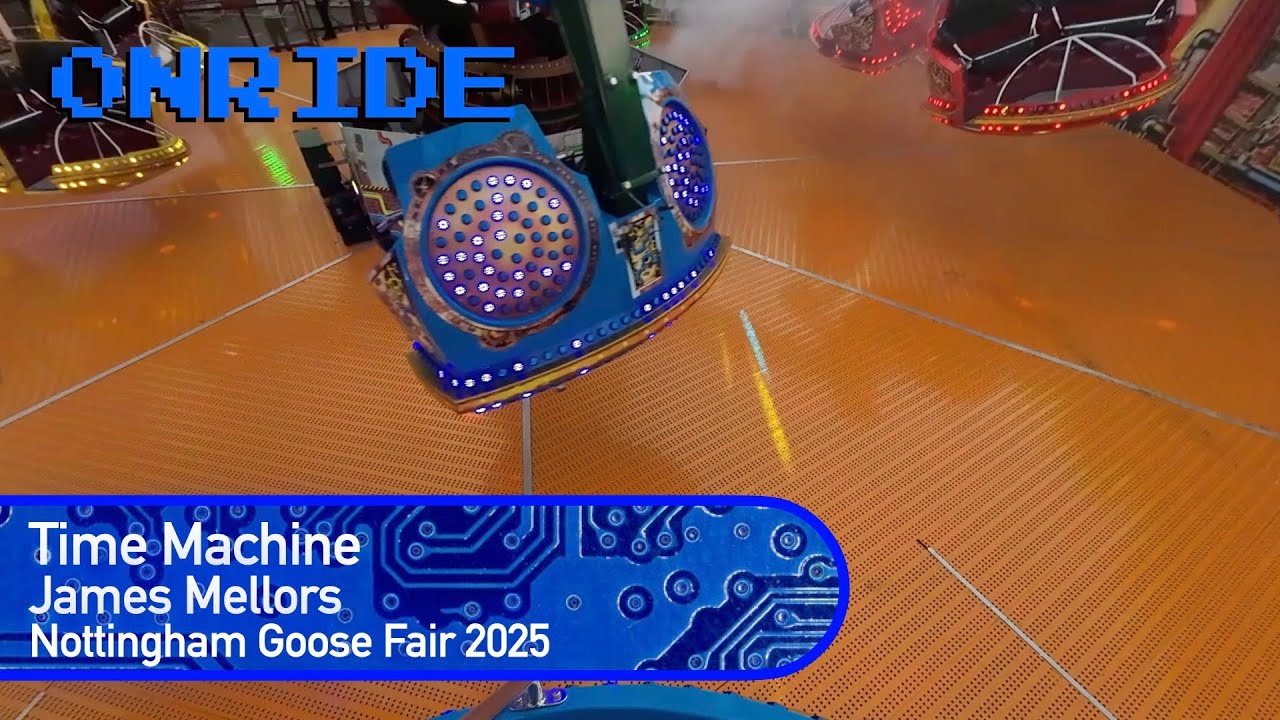 Time Machine - James Mellors (Onride) @ Nottingham Goose Fair 2025