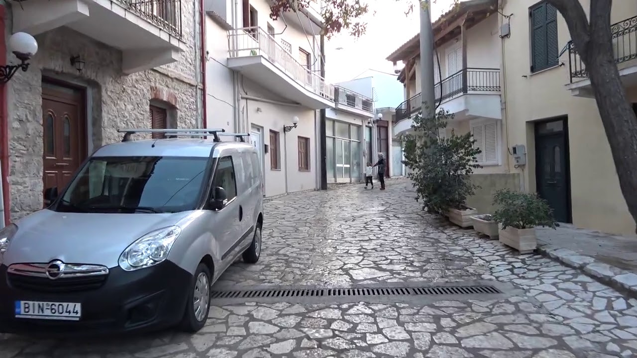 Distomo village in GREECE walking tour