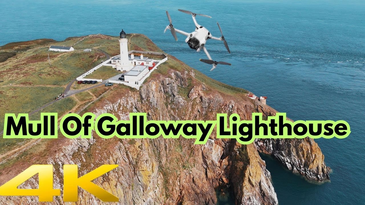 Mull Of Galloway Lighthouse - Scotland Most Southern Point DJI Mini 4 Pro #scotland #vanlife