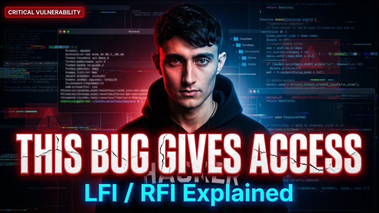 LFI & RFI Explained 🔥 | Complete Live Session from Basic to Advanced