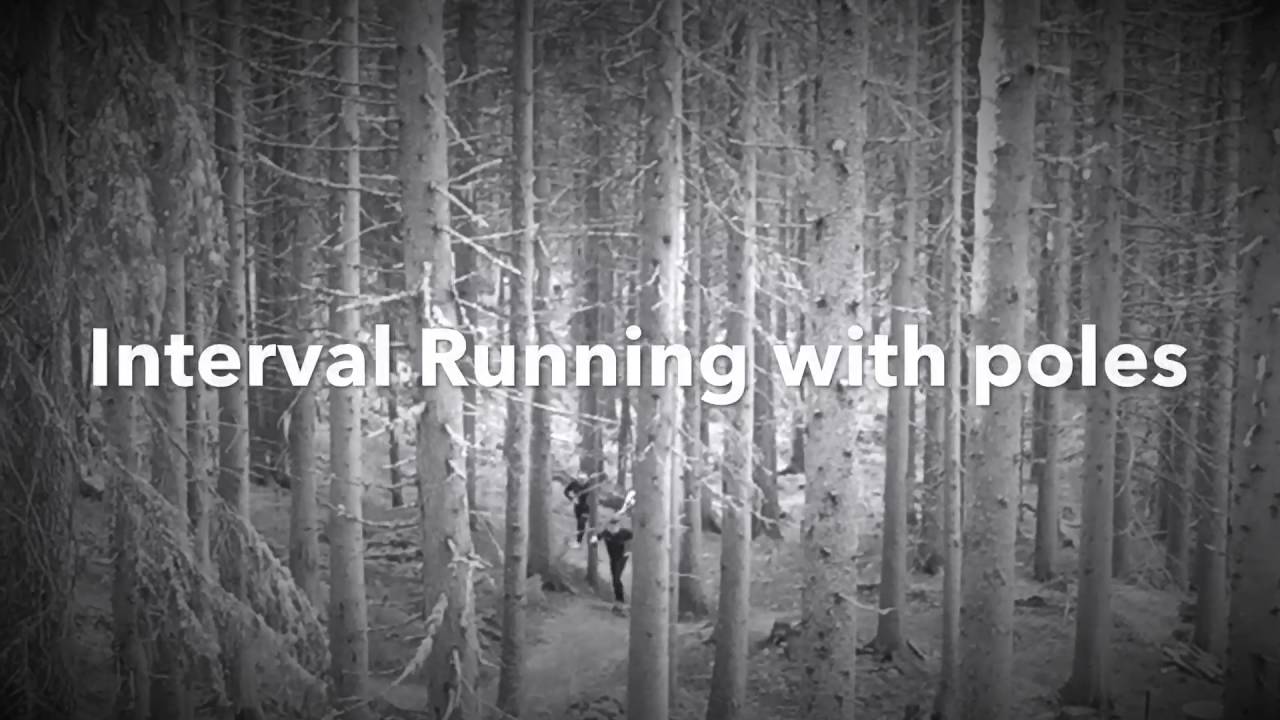 IL Heming ski team - Interval Running with poles 09.10.2016