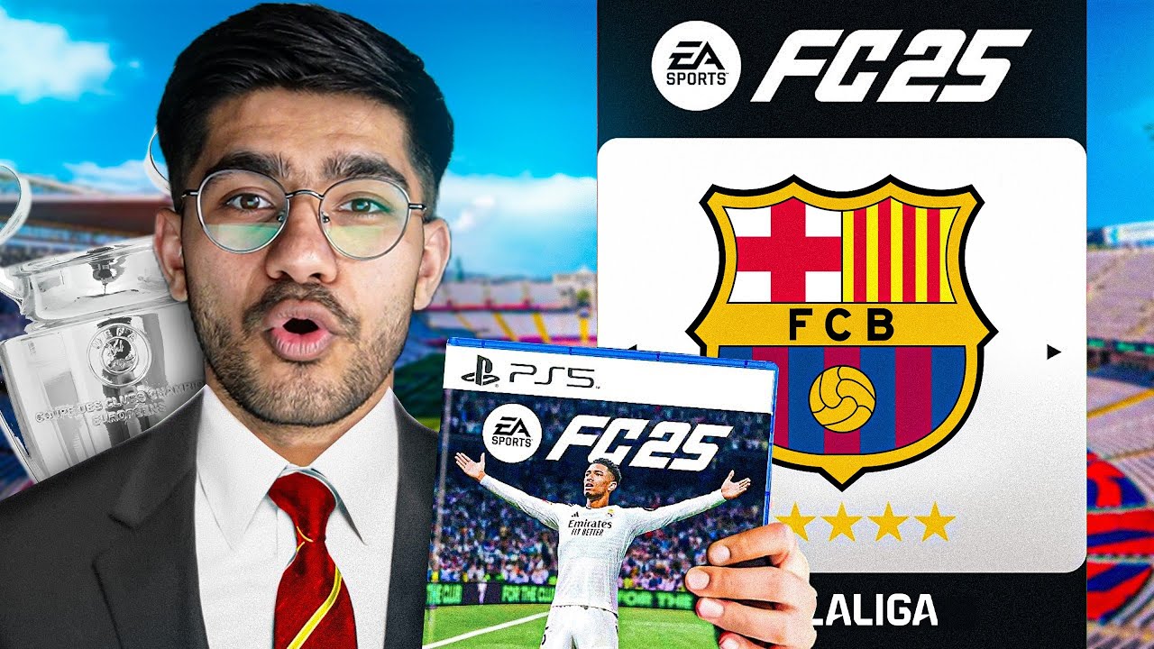 I Become FC Barcelona Manager in FC 25 | STREAM 3