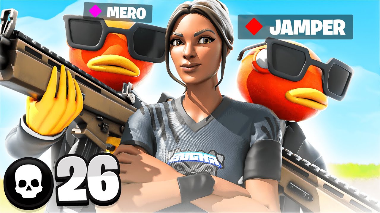 This is my LAST game with this trio... (26 Kill Win) | Bugha