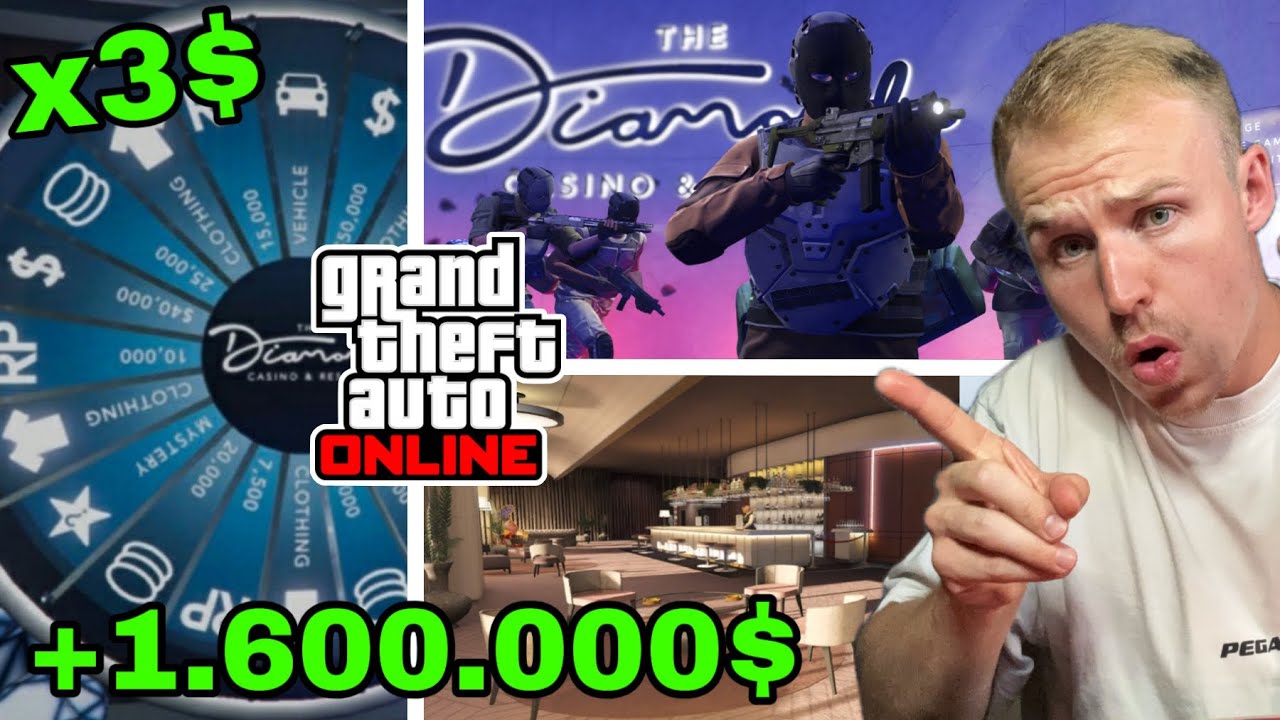 Neue EVENTWOCHE, +1,600,000$ geschenkt und neues UPDATE in GTA 5 ONLINE❗️Casino Heist Boni + Geld!