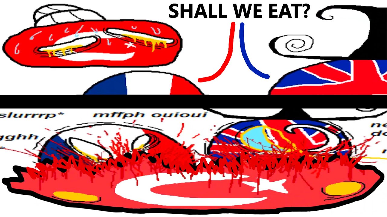 Вот как можно заболеть... (Countryballs)