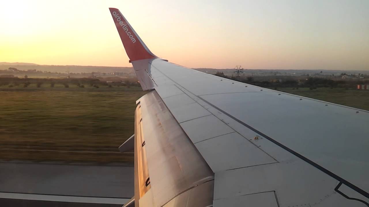 Landing/Taxi Palma de Mallorca[Boeing 737-800][PMI][720p]