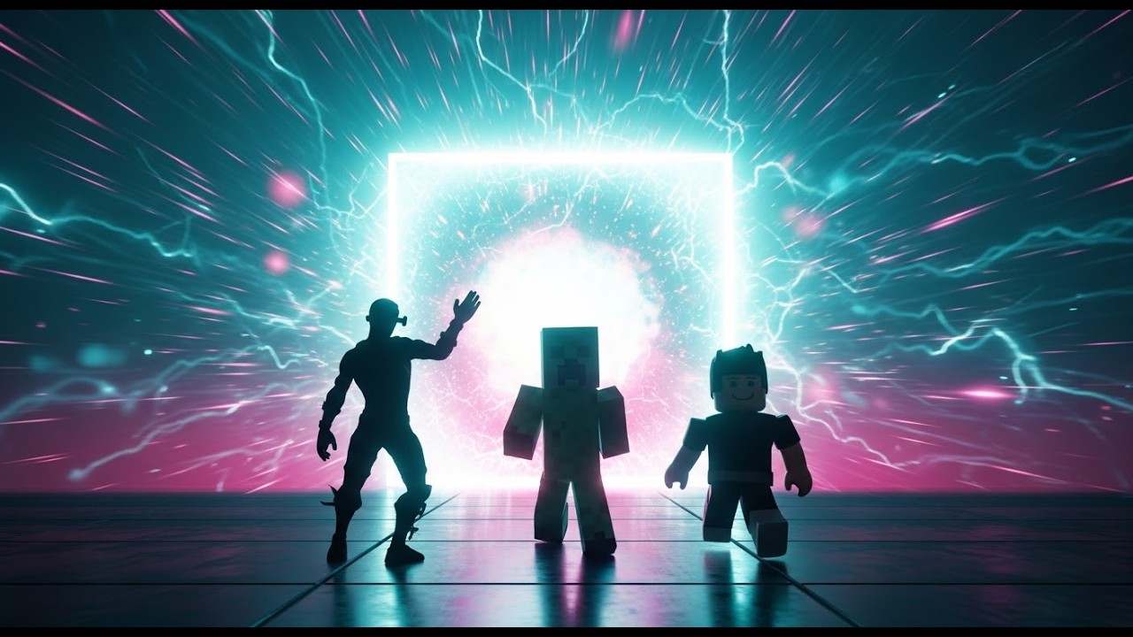 Digital Weave Unmasking the AI: The Secret History of Fortnite-Minecraft-Roblox Convergence