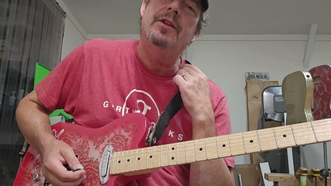 Some more advanced country classic Tele licks, and B bender.