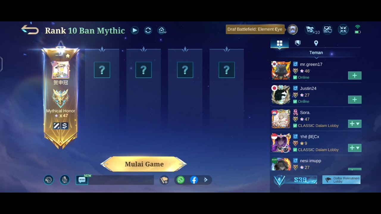 Push Rank MLBB