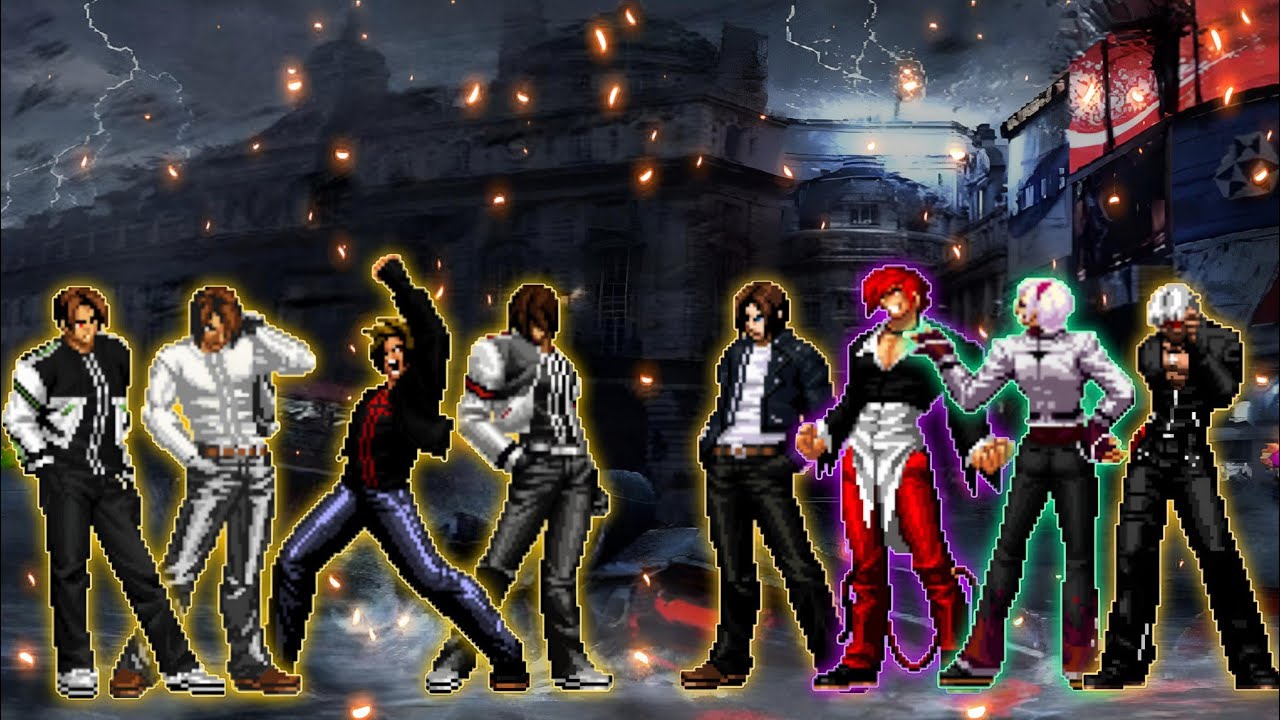 [KOF Mugen] Kyo Team VS. Hero Team (Friendly Match)
