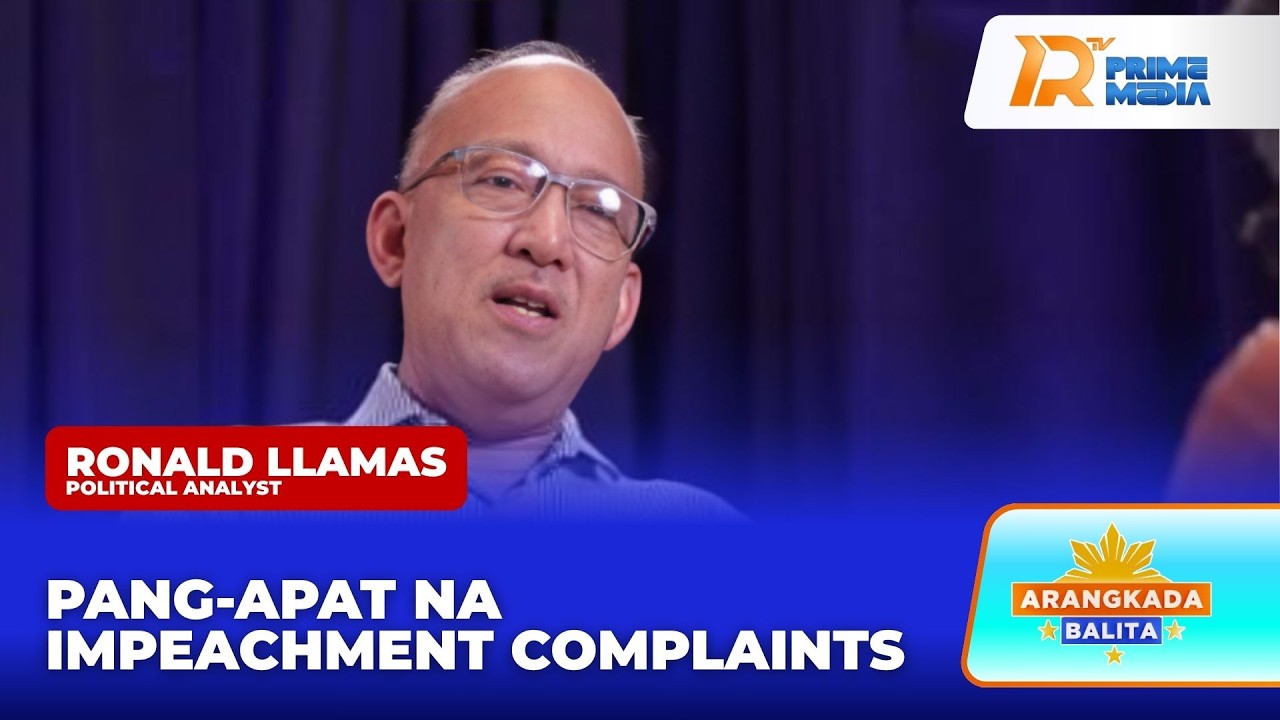 Impeachment Complaint, Tinalakay kasama si Ronald Llamas | Arangkada Balita