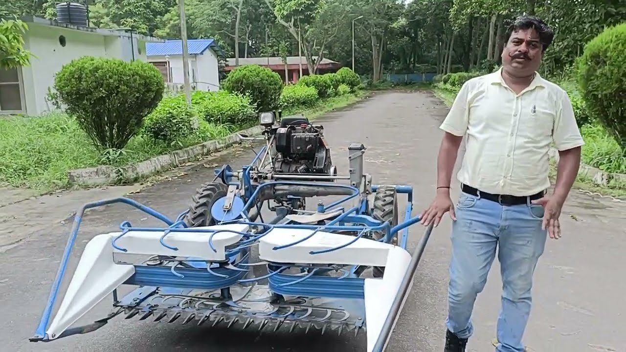 Reaper cum Binder machine की जानकारी हिंदी में