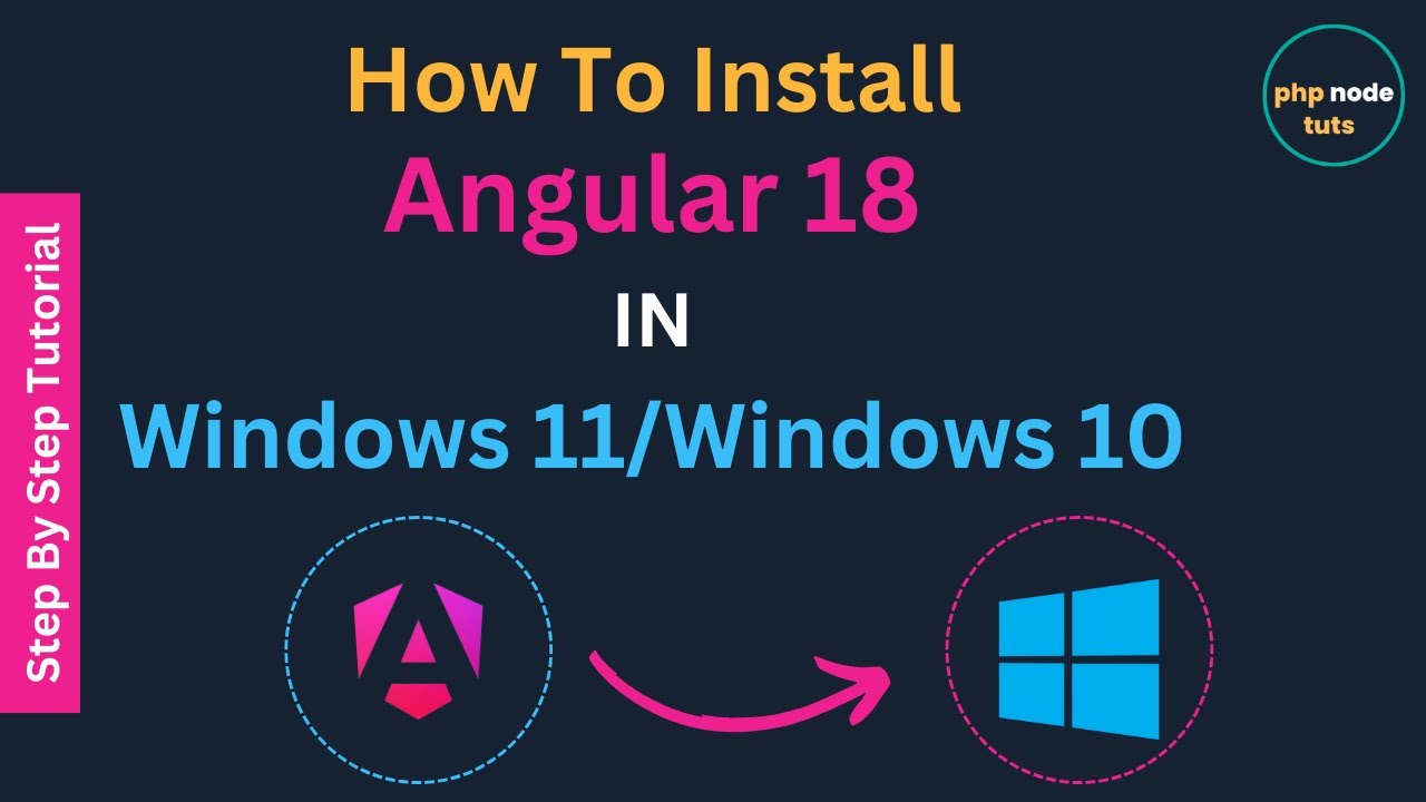 🤔 Как установить Angular 18 в Windows 11 | Установка Angular 18 | Установка Angular 18 через CLI ...