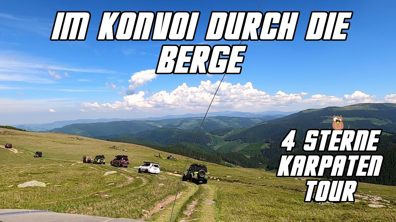 Im Konvoi &uuml;ber die Karpaten 4x4 Offroad Tour