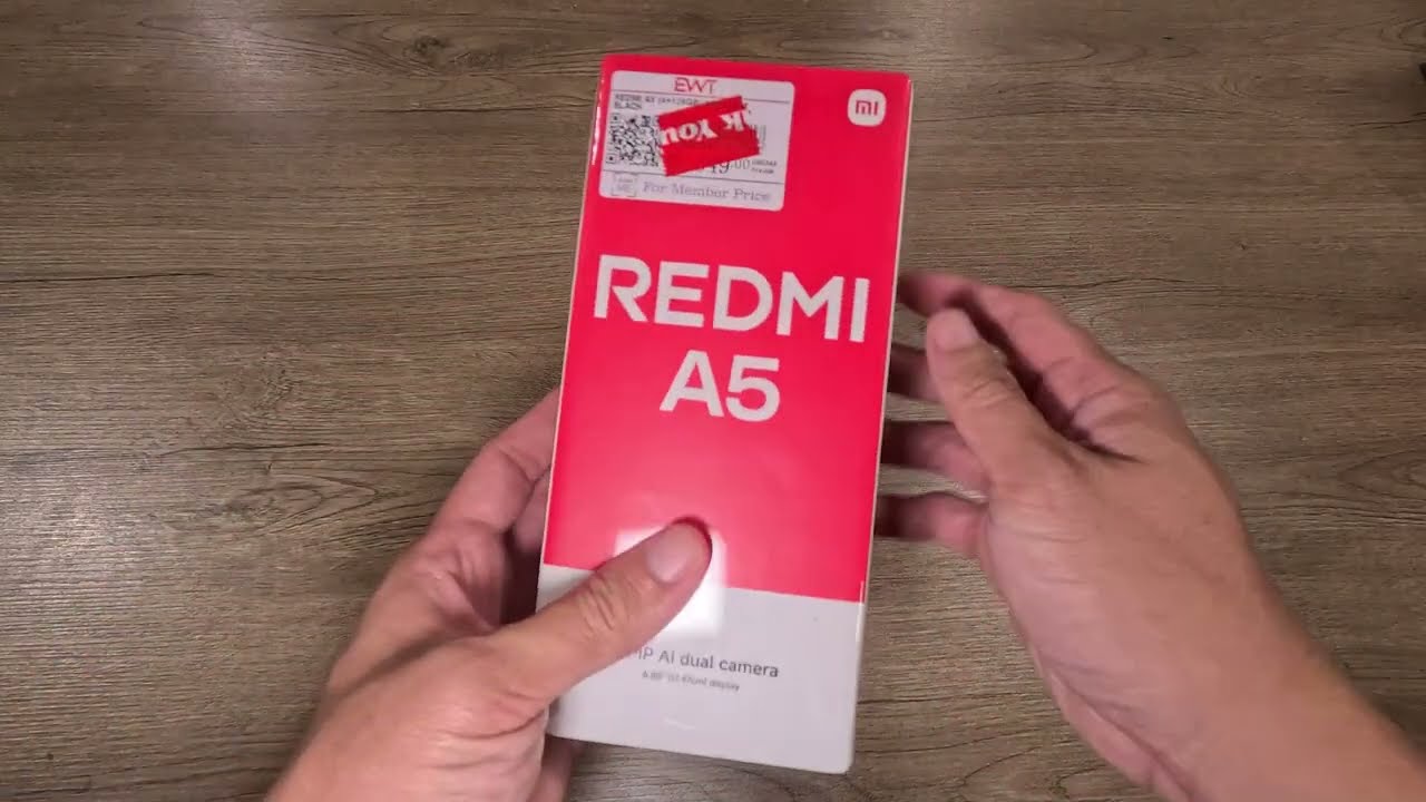 Unboxing Redmi A5 | mhmm..what's inside? Let's find out!