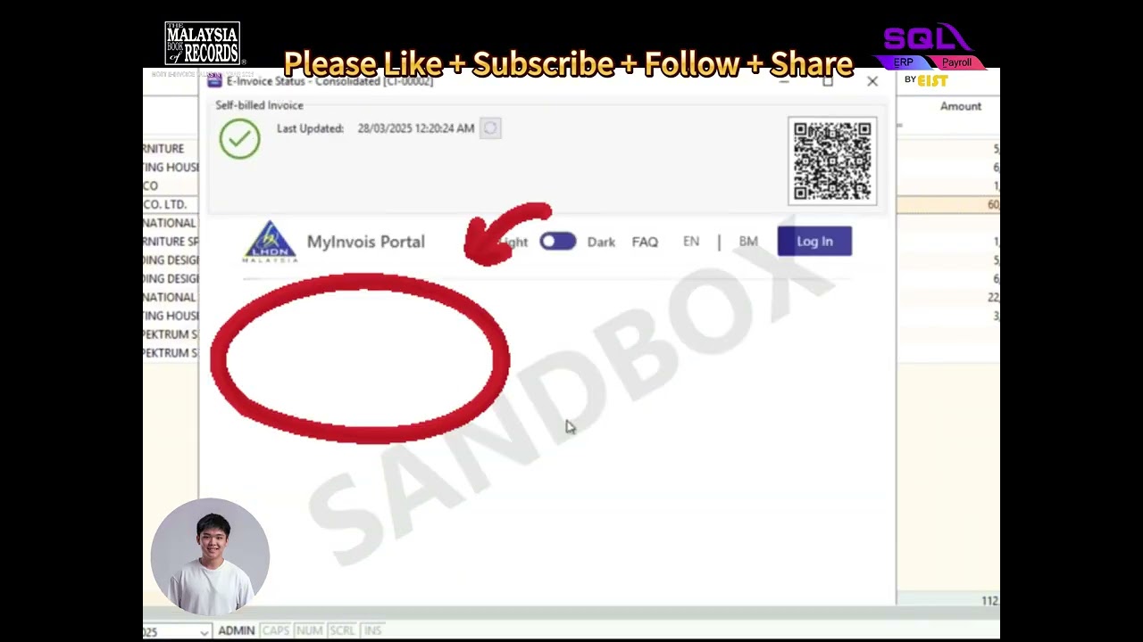📤 E-Invoice Episode 7 (Final Episode): How to Submit Consolidated Self-Billed E-Invoice