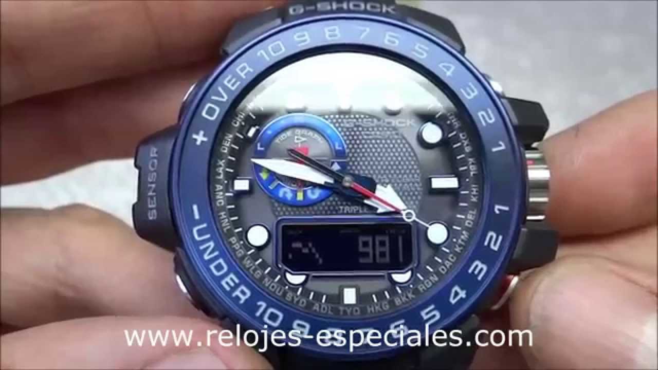 Manual del Casio GWN 1000 GulfMaster Review