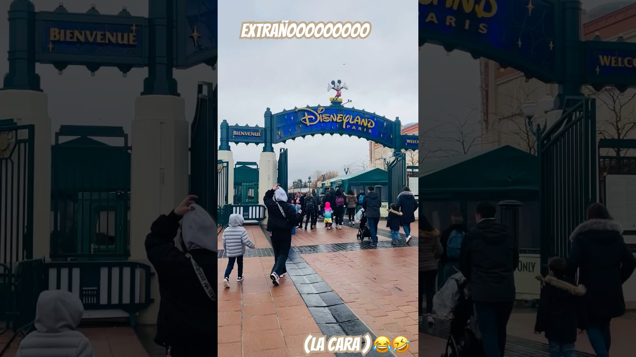 A punto de entrar a Disney, como extra&ntilde;oooooo @Disney