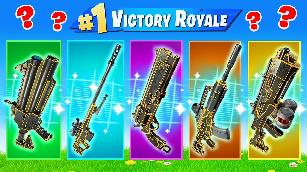 Die *ZUFÄLLIGE* EXOTIC WAFFEN Challenge in Fortnite!