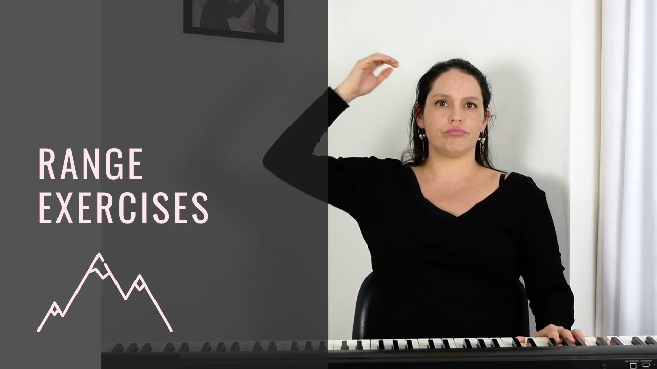 Vocal range exercises: full octave lip trills, baby noises and the five Italian vowels