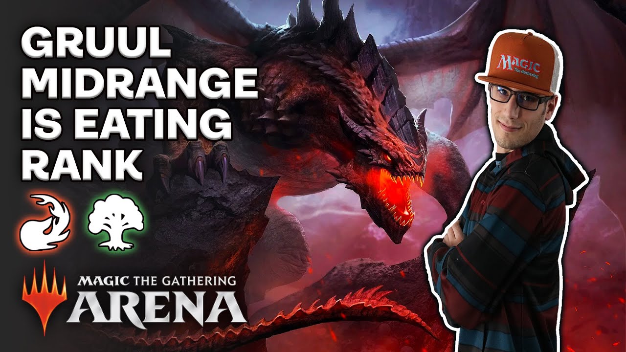 🌳🌋 TOP RANKED MYTHIC Gruul Midrange MTG Arena In-depth Deck Guide 🌋🌳