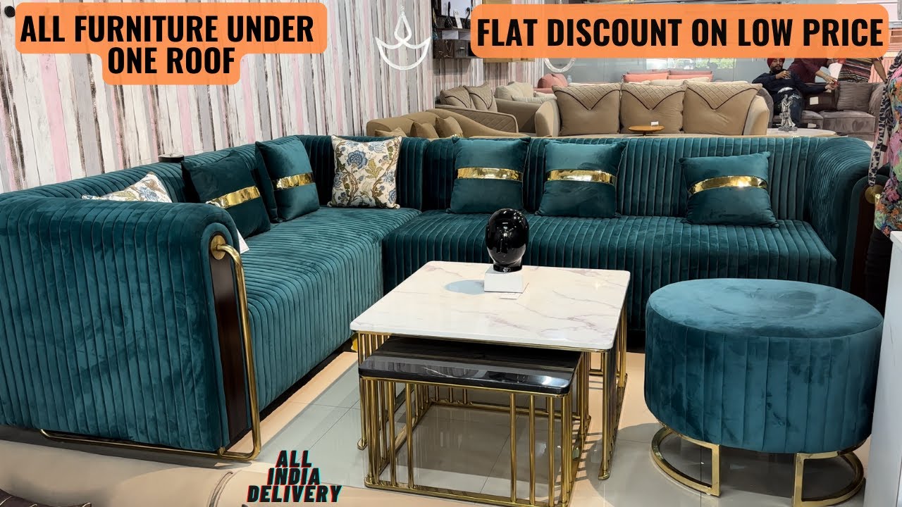 Indian and Imported Furniture Sofa Bed Chairs Dining Table at Very Cheap Price in Furniture Market