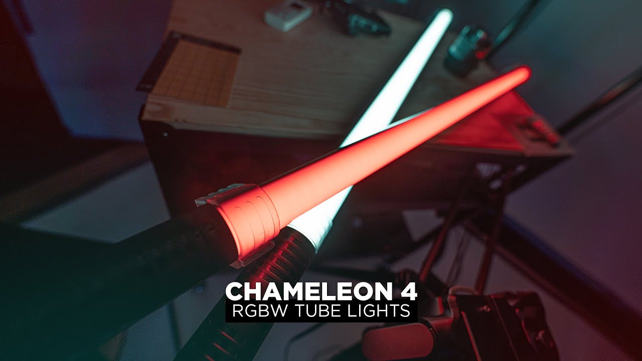 These RGBW Tube Lights are AWESOME! // DF Digitalfoto Chameleon 4 Review