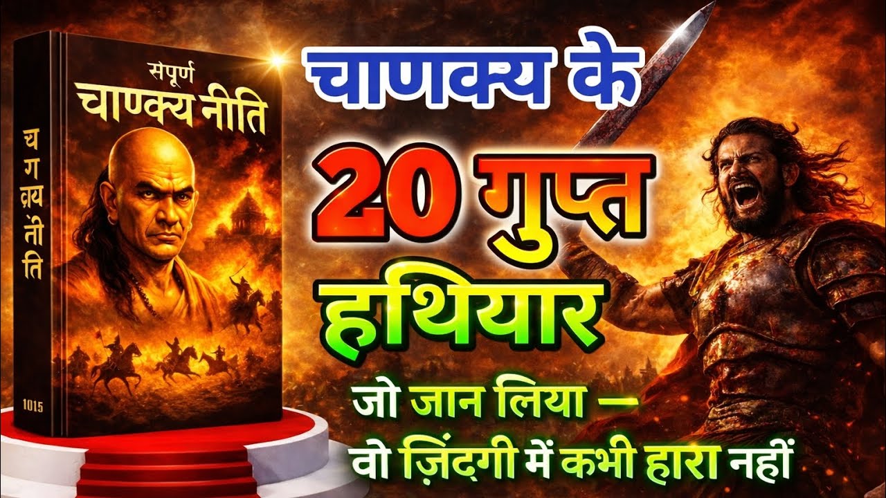 चाणक्य के 20 गुप्त सूत्र – जो समझ गया, वो कभी हारा नहीं