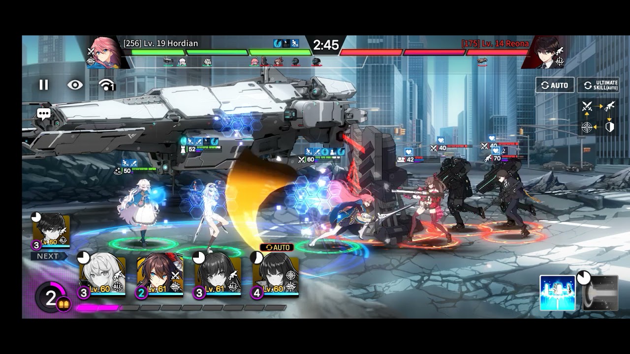 Counter:Side l Ranked Gauntlet Gameplay