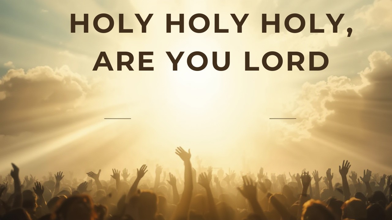 HOLY, HOLY, HOLY, ARE YOU LORD