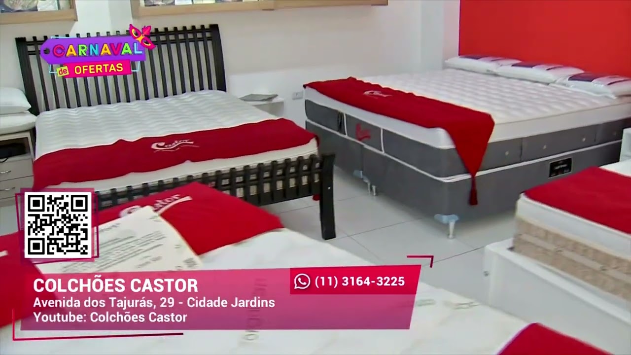 Descontos de até 55% | Castor Colchões | Gazeta Shopping