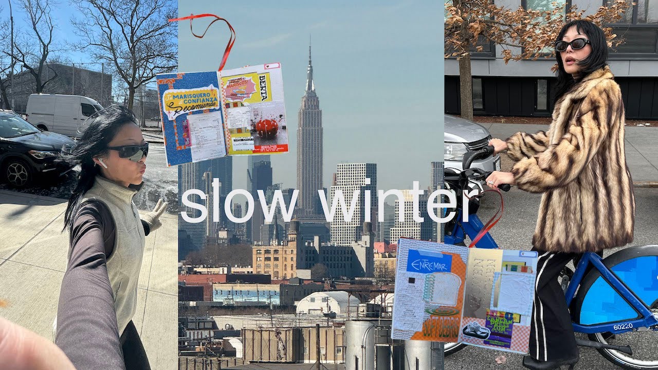 slow winter days in New York | alone time, junk journal, training for half marathon, life in my 30’s