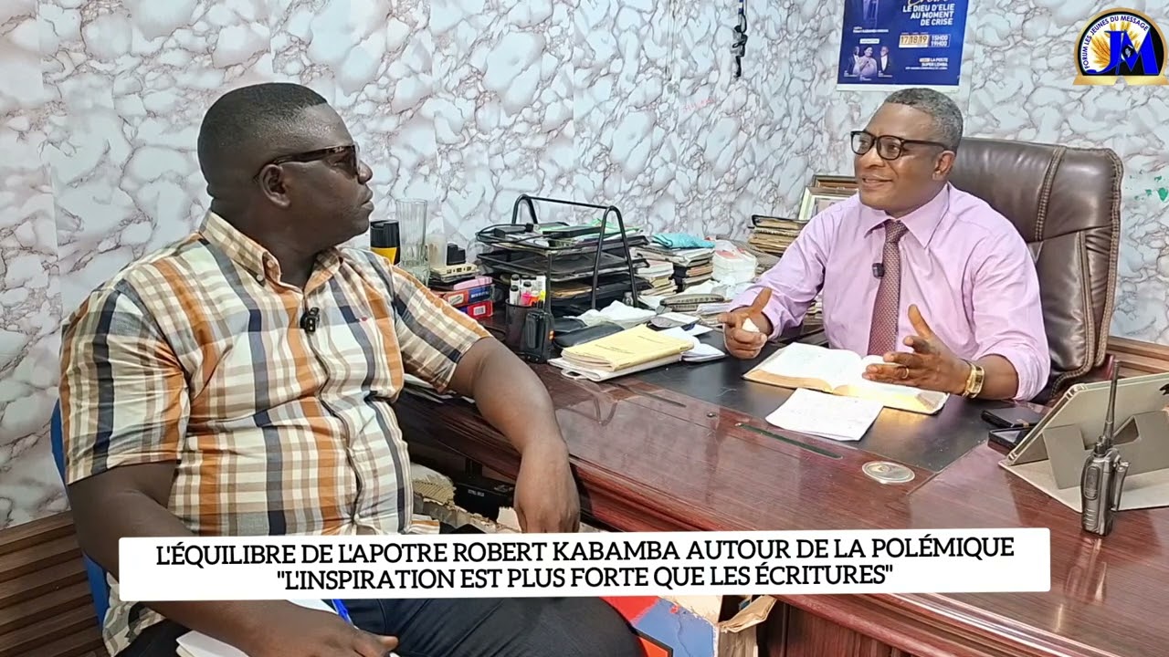 L'INSPIRATION EST LE MONDE DE DIEU | APÔTRE ROBERT KABAMBA DONNE UN EQUILIBRE PAR UN MESSAGE DIVIN