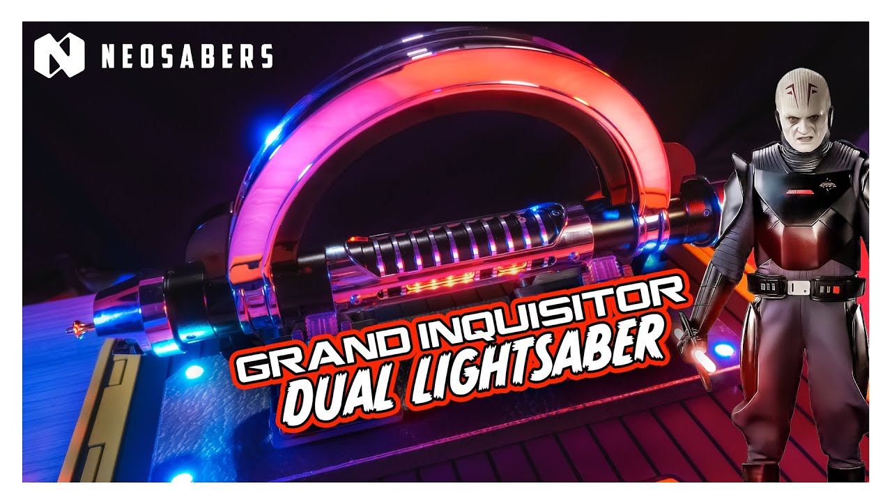 Grand Inqusitor Double Blade Lightsaber from Neosabers