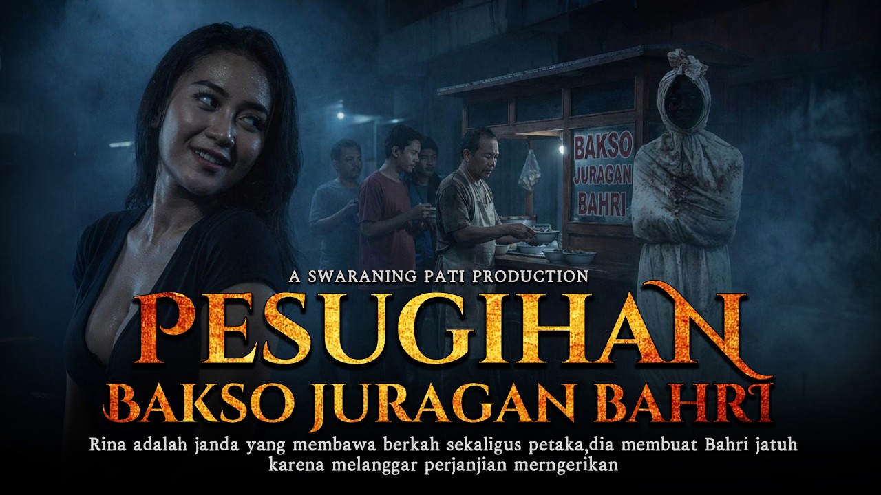 PESUGIHAN BAKSO JURAGAN BAHRI YANG TERGODA OLEH JANDA ANAK 1